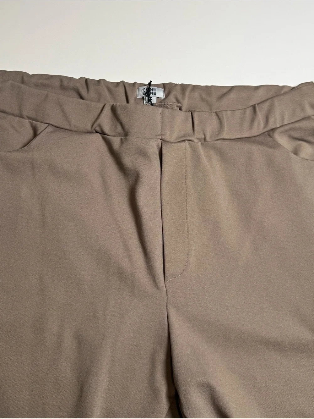 NWT ONEBONE Men’s Stretch Brown Chino Pants Size E (45”- 49” Waist) Smart Casual